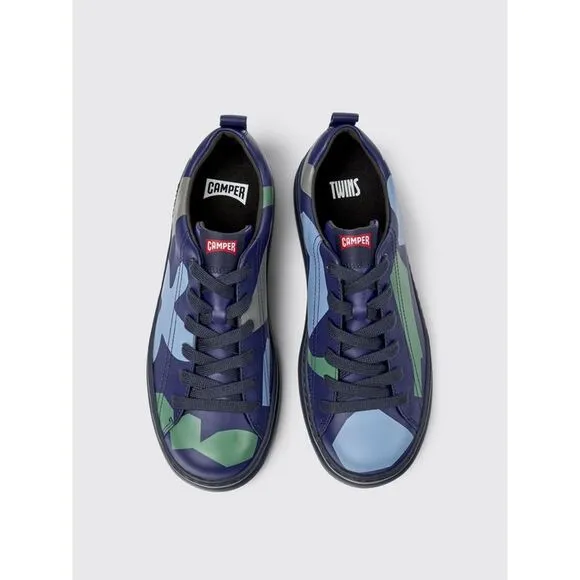 Camper Twins LowTop Sneakers Abstract Print Men Multicolor