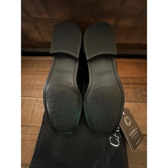 CARMELA ISABELLA LOAFER In Patent Black EU-37/ US-6 NEW w/Box
