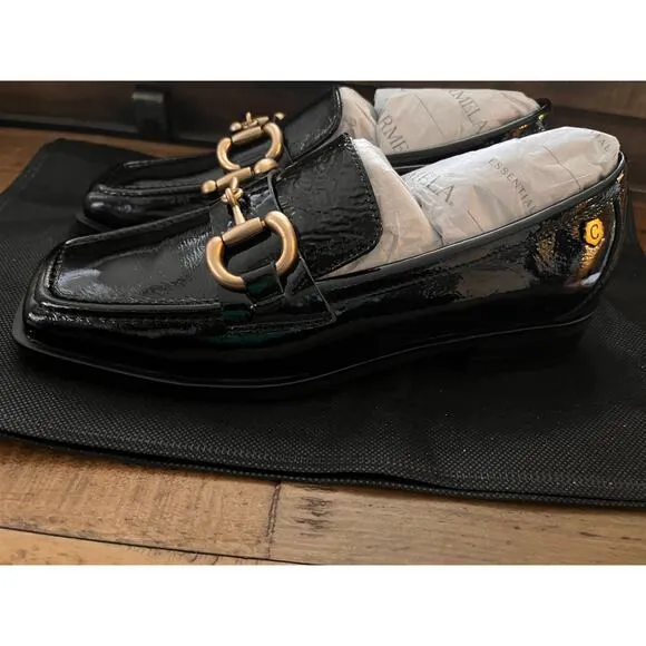 CARMELA ISABELLA LOAFER In Patent Black EU-37/ US-6 NEW w/Box