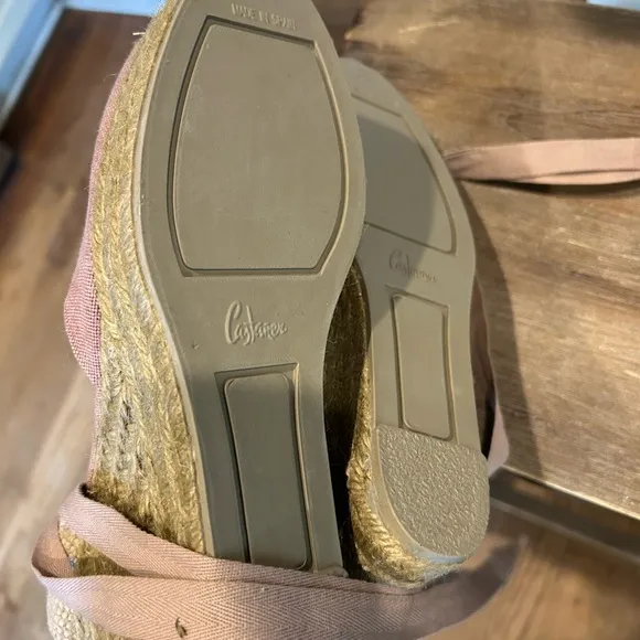 CASTAÑER Chiara 80 Wedge Espadrilles in Canvas Size US 7.5 8 EU 38 Brand new