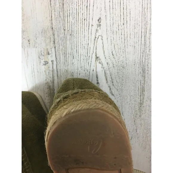 Castaner Womens Sz 39 US 8 Lace Up Sneaker Espadrilles Tennis Shoes