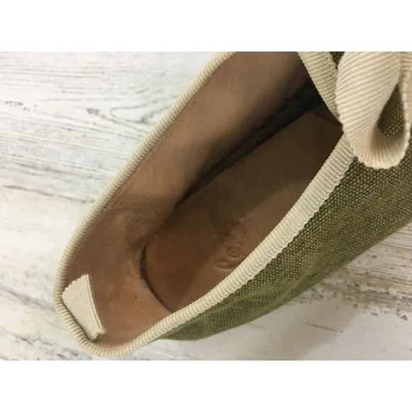 Castaner Womens Sz 39 US 8 Lace Up Sneaker Espadrilles Tennis Shoes