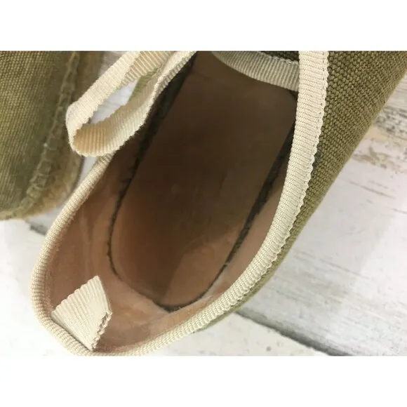 Castaner Womens Sz 39 US 8 Lace Up Sneaker Espadrilles Tennis Shoes