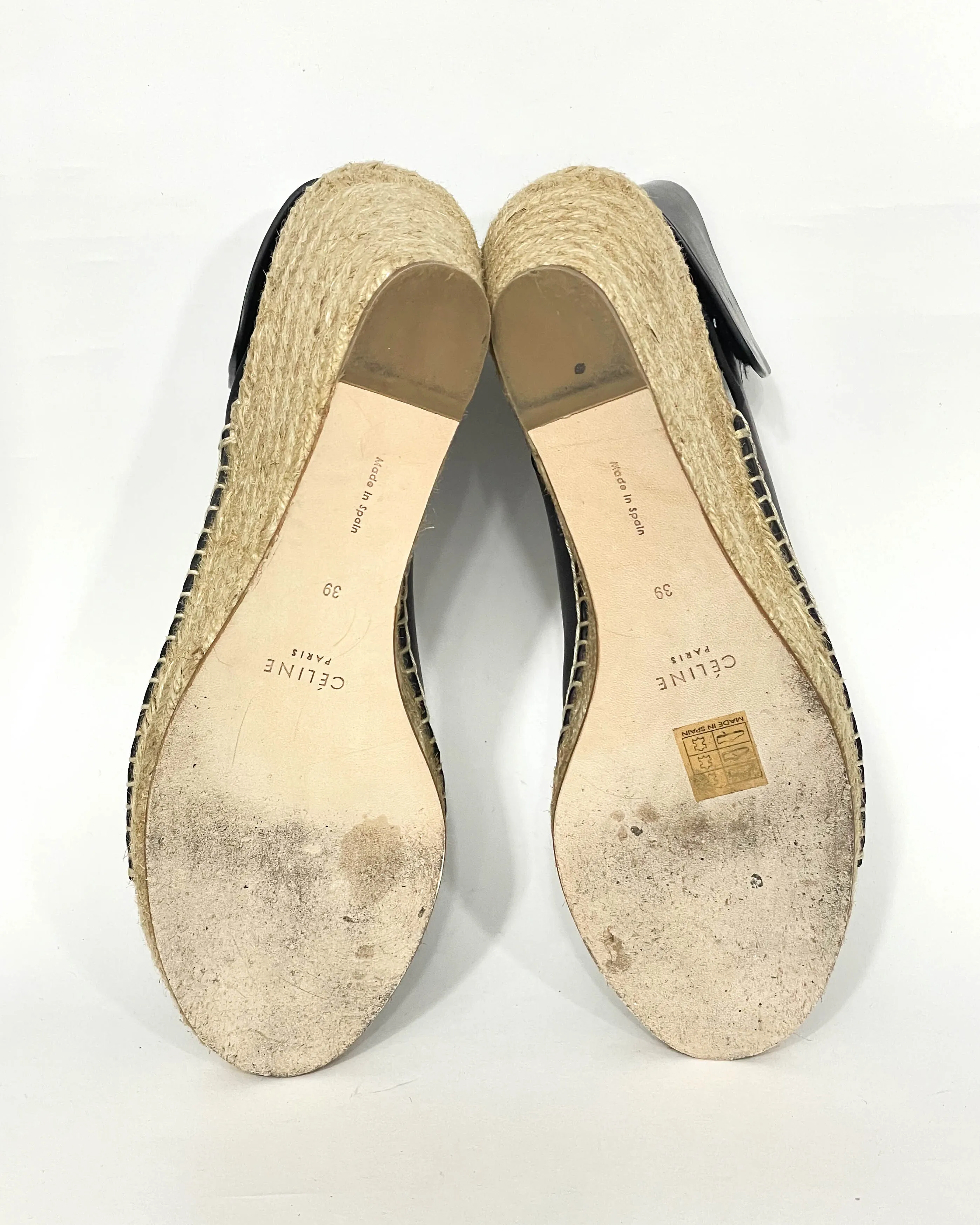 Celine Wedge Espadrilles- Size 39