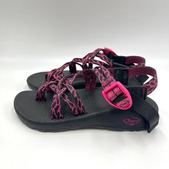 Chaco Womens ZCloud X2 Foliole Magenta Pink Black Sport Sandals Shoes