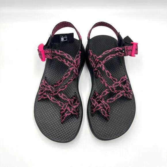 Chaco Womens ZCloud X2 Foliole Magenta Pink Black Sport Sandals Shoes