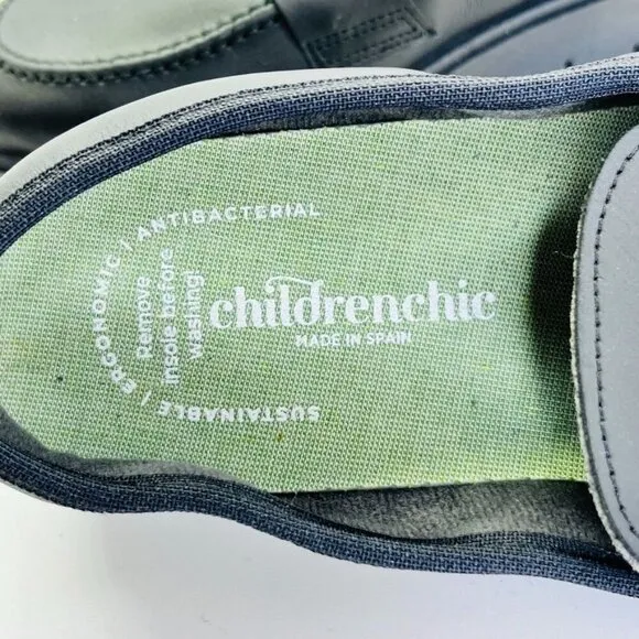 Childrenchic School Treated Leather Loafers Size 37 in  Black Classic