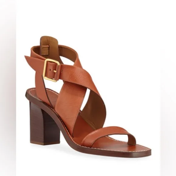 Chloé Virginia Strappy Block Heel Sandals