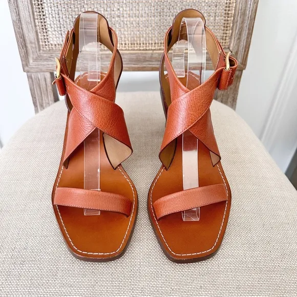 Chloé Virginia Strappy Block Heel Sandals