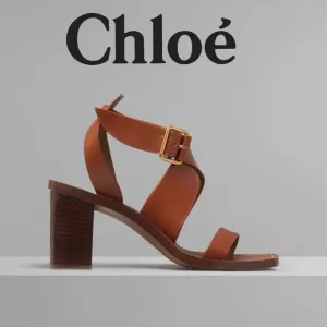 Chloé Virginia Strappy Block Heel Sandals