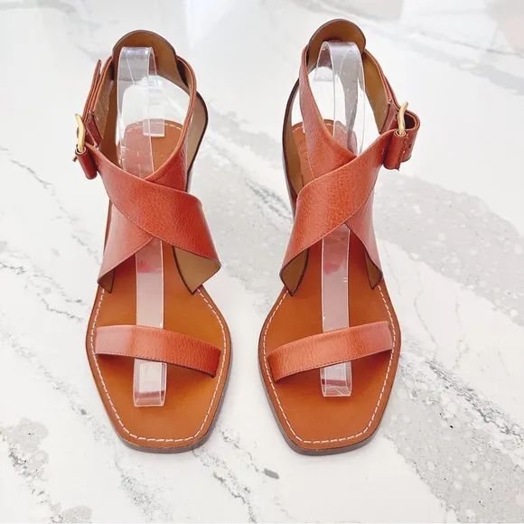 Chloé Virginia Strappy Block Heel Sandals