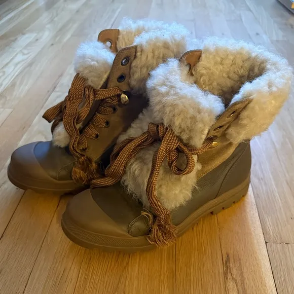 Chloe Shearling Boots