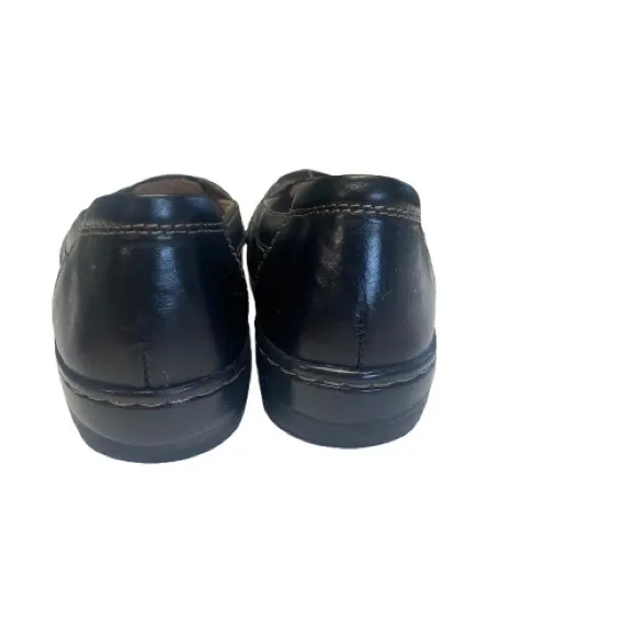 Clarks Comfy Preppy Women's Black Loafers Size 8
