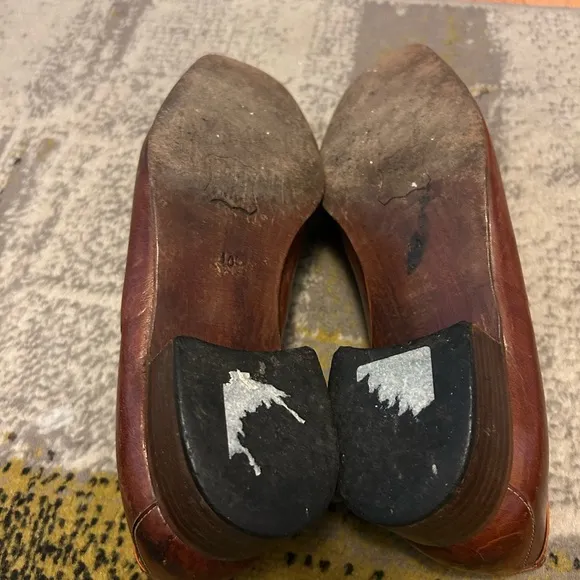 Classic Brown Leather Slip-On Loafers