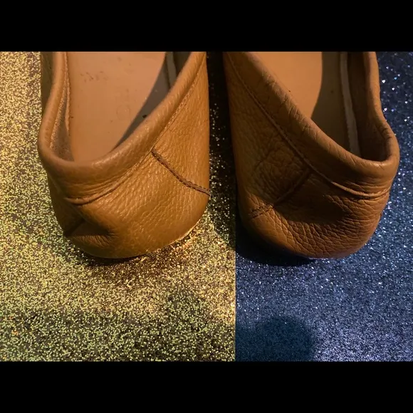 COACH CAMEL BRITISH TAN GOLD LEATHER Loafers CLASSIC