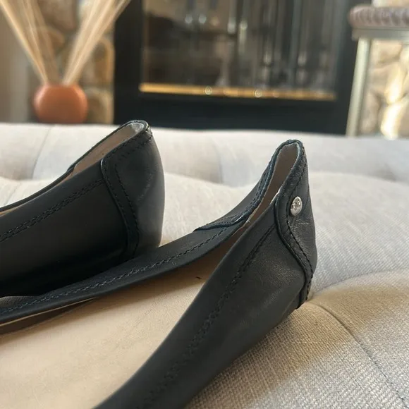 Coach Chelsea Black Ballet Flats Size 9 B
