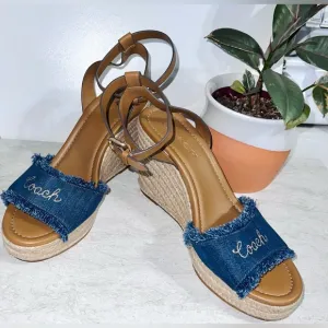 Coach Kelley Wedges | Size 8.5 | Authenticated‼️ | MSRP $500