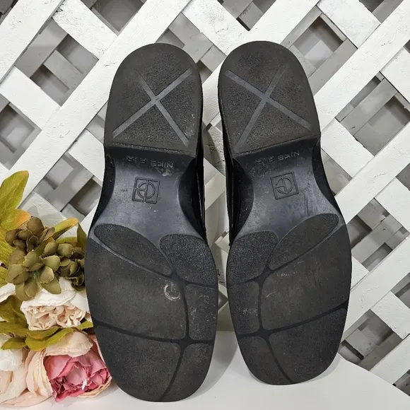 Cole Haan Black Leather Loafers Size 14M