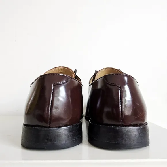 Cole Haan Calhoun Oxford C00590 Mahogany Genuine Leather Dress Shoe Men's 10.5D