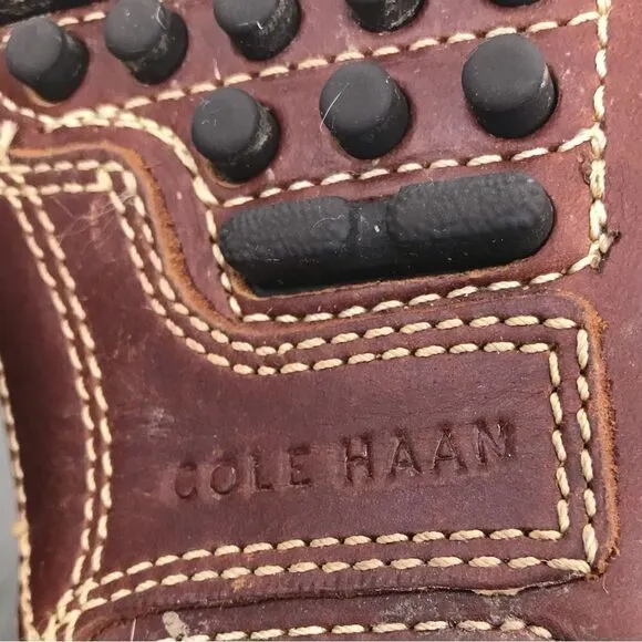Cole Haan Gunnison Brown Leather Driving Loafers
