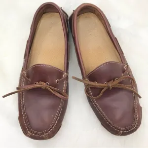 Cole Haan Gunnison Brown Leather Driving Loafers