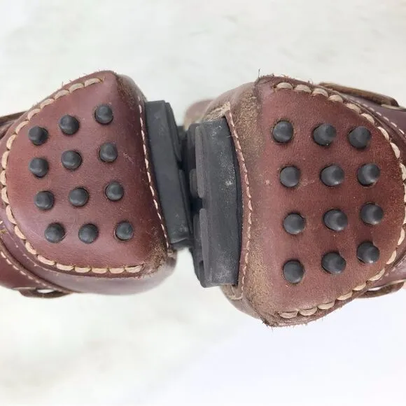 Cole Haan Gunnison Brown Leather Driving Loafers