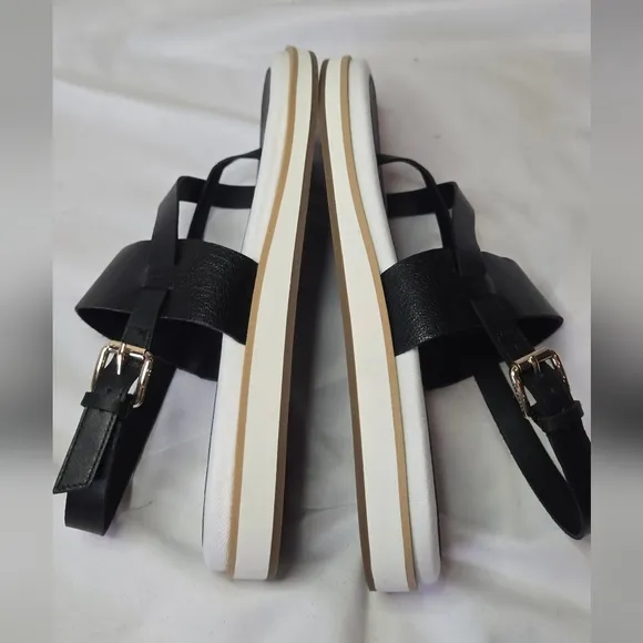 Cole Haan Mandy Women's Black Thong Strappy Sandals Size 7.5