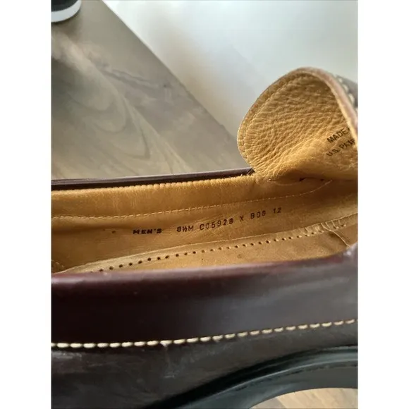 Cole Haan Mens Brown Penny Loafers Size 8.5 M