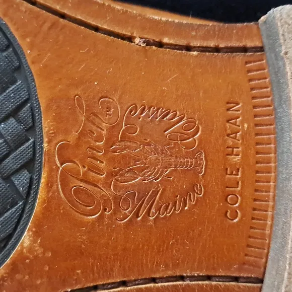 Cole Haan Mens Classic Pinch‎ Maine Saddle Brown Leather Penny Loafers Size 10
