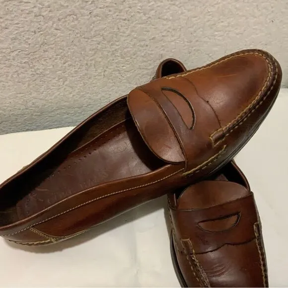 Cole Haan  men’s 13M Penny Loafers Dress shoes  Brown