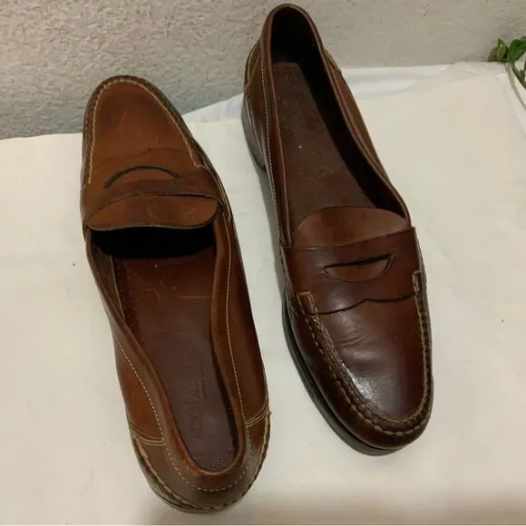 Cole Haan  men’s 13M Penny Loafers Dress shoes  Brown