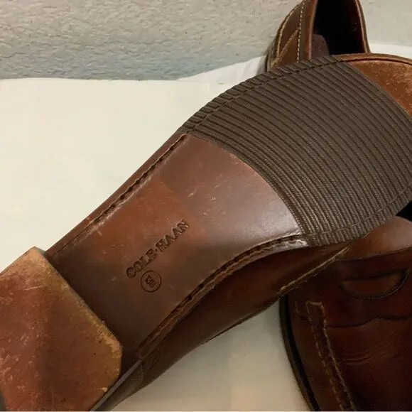 Cole Haan  men’s 13M Penny Loafers Dress shoes  Brown