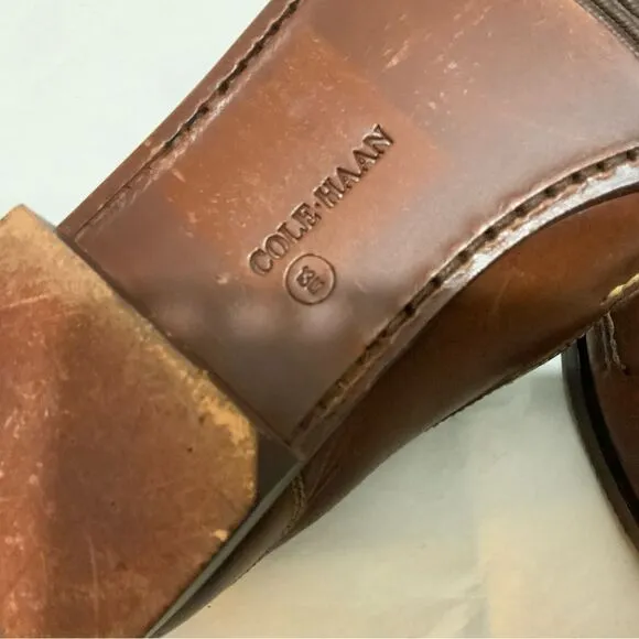 Cole Haan  men’s 13M Penny Loafers Dress shoes  Brown