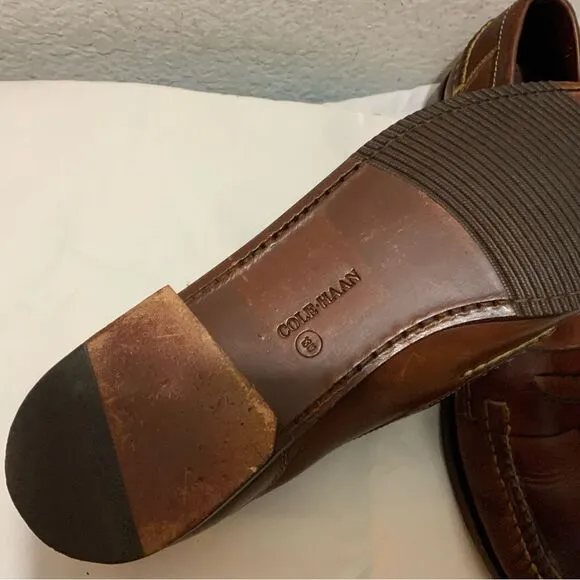 Cole Haan  men’s 13M Penny Loafers Dress shoes  Brown
