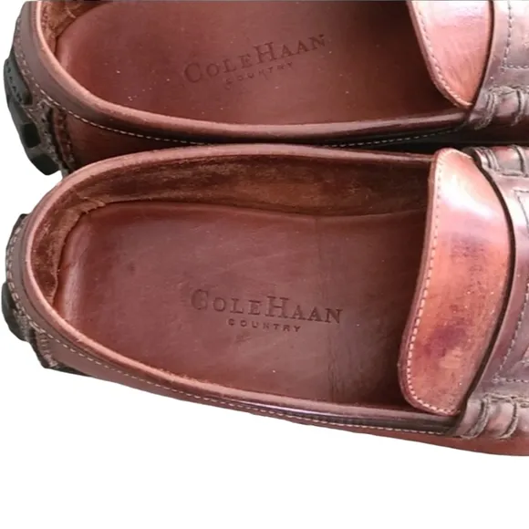 Cole Haan Pinch Grand Penny Loafers Mocassins 8.5 Vibram Soles Driving Shoes