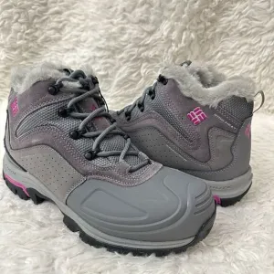 Columbia Charcoal Silcox Omni Heat waterproof Insulated Ankle Boots sz 9.5 NEW