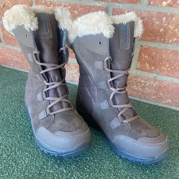 Columbia Ice Maiden II Insulated Waterproof Winter Snow BootsSize 7