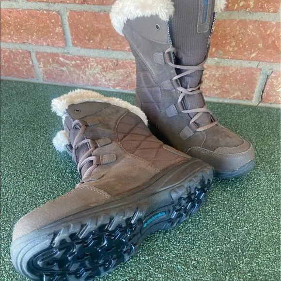 Columbia Ice Maiden II Insulated Waterproof Winter Snow BootsSize 7