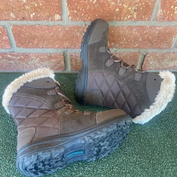 Columbia Ice Maiden II Insulated Waterproof Winter Snow BootsSize 7