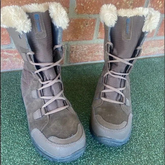 Columbia Ice Maiden II Insulated Waterproof Winter Snow BootsSize 7