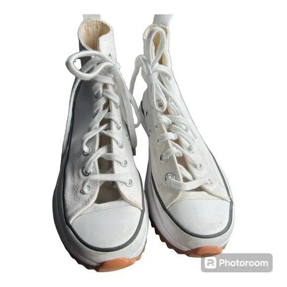 CONVERSE ALL STAR HIKE HI IN WHITE SIZE 6.5