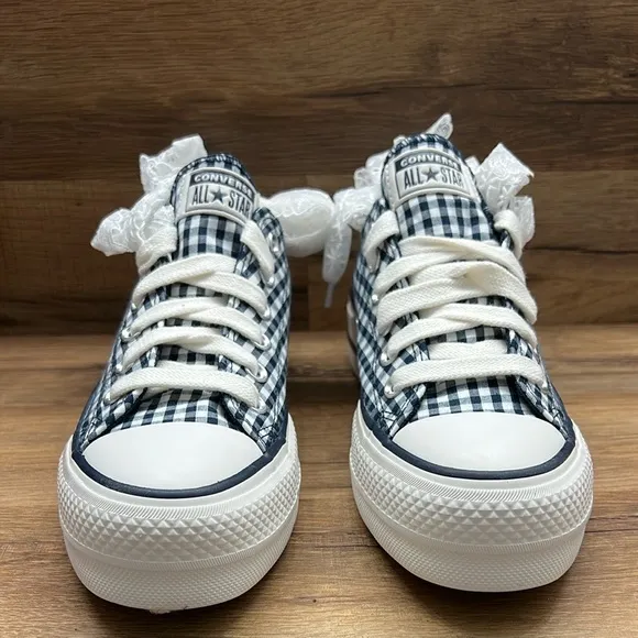 CONVERSE Checkered High-Top Sneakers