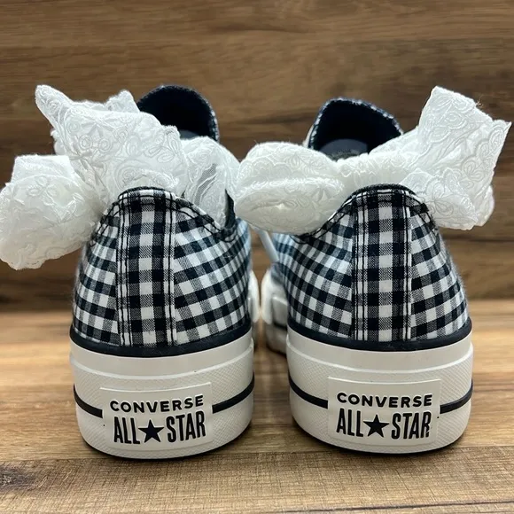 CONVERSE Checkered High-Top Sneakers