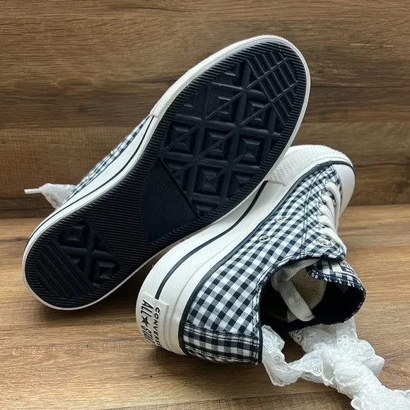CONVERSE Checkered High-Top Sneakers