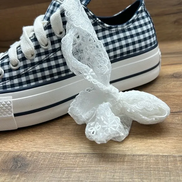 CONVERSE Checkered High-Top Sneakers