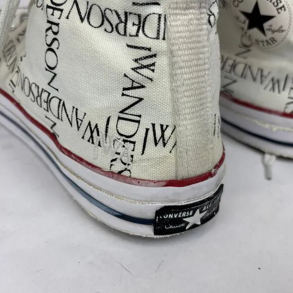 Converse Chuck Taylor All Star 70 Hi Grid JW Anderson High Top Sneakers Men's 10