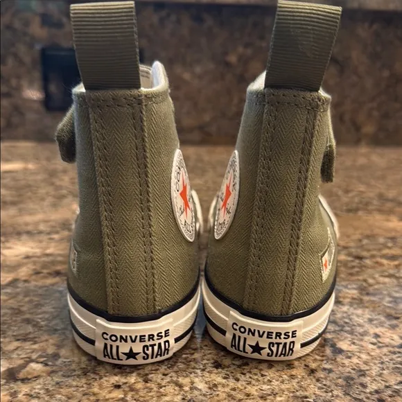 Converse Kids High-Top Sneakers - Green
