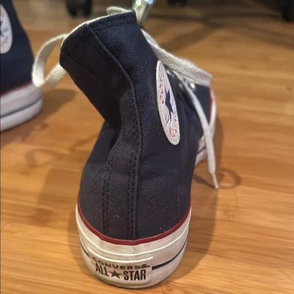 Converse Platfrom Navy High-Top Sneakers