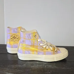 Converse Womens High-Top Sneakers - Purple and Gold!!
