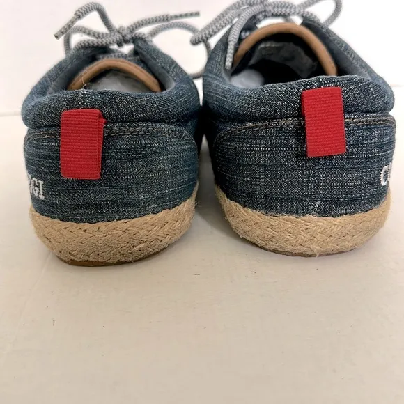 Coogi Blue Australian espadrille Sneakers men’s 10 NAVY